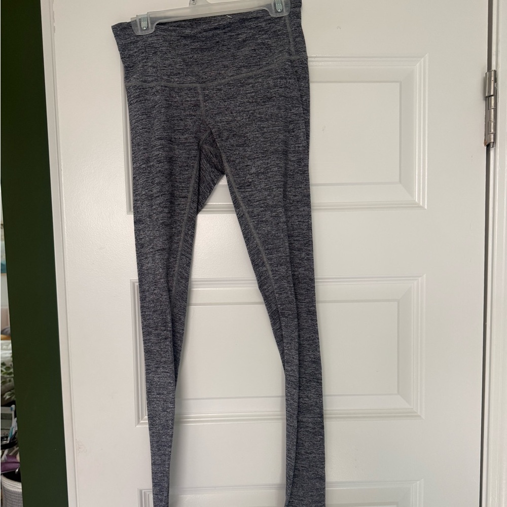 lululemon athletica Gray Marled High-Rise Leggings